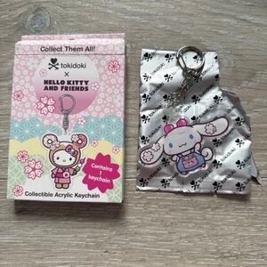 Tokidoki x Sanrio hello kitty and friends Cinnamoroll acrylic keychain New